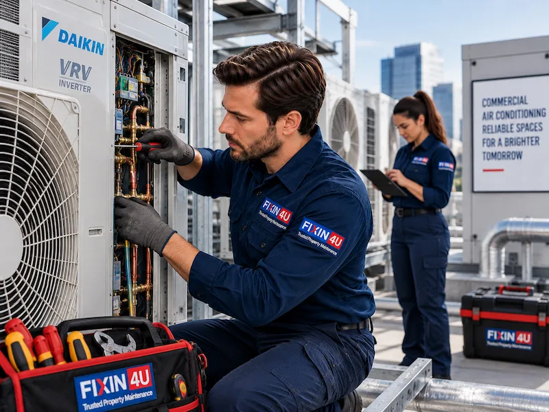 Fixin4u commercial air conditioning service in London